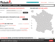 Tablet Screenshot of pixibulle.com